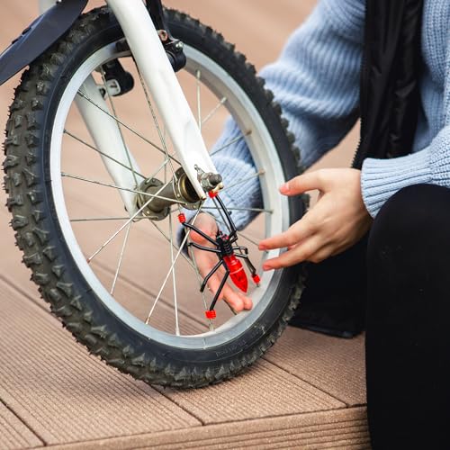 Spider Bike Wheel Spoke Lights ? Cool LED Bicycle Decorations for Kids ? Fun & Safety Accessories for Night Riding ? Waterproof Motion-Activated Spider Lights
