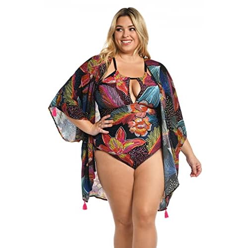 La Blanca Women's Kimono Swimsuit Cover Up