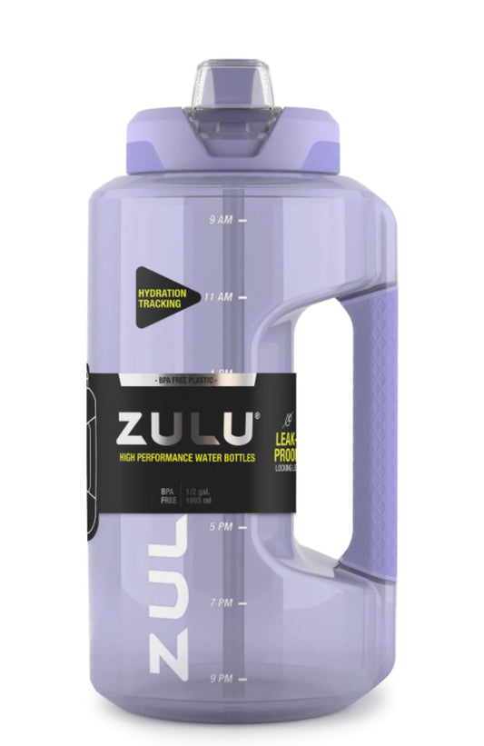 Goals Water Jug, 64 oz half-gallon – Clear Teal