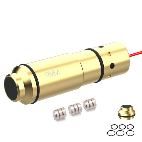 9mm Laser Training Cartridge for Dry Fire Practice and Shooting Training