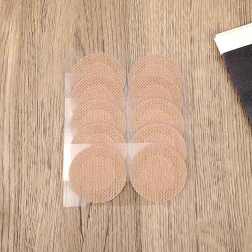 160pcs/80 Pairs Nipple Covers for Men, Invisible Nipples Tapes Anti-Chafing Nipguards Disposable Protector Stickers Running Nip Pads for Sports Gym Tanning Beds Daily Wear