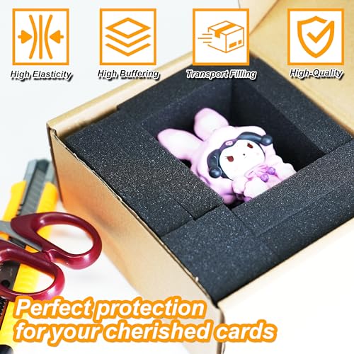 40PCS Foam Card Dividers for Trading Card Storage Box - Shock Absorbing EVA Foam