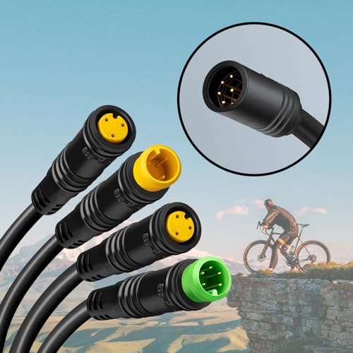 Ebike Wiring Harness for BAFANG BBS01B BBS02B BBSHD Motors - Waterproof 51in Cable