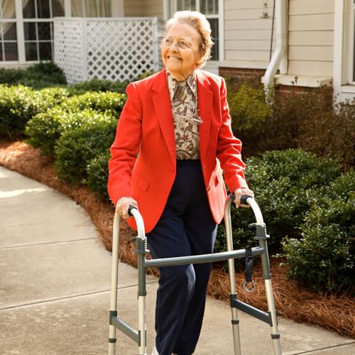 Universal Walker Hand Grip Covers with Memory Foam Padding, Washable, Black