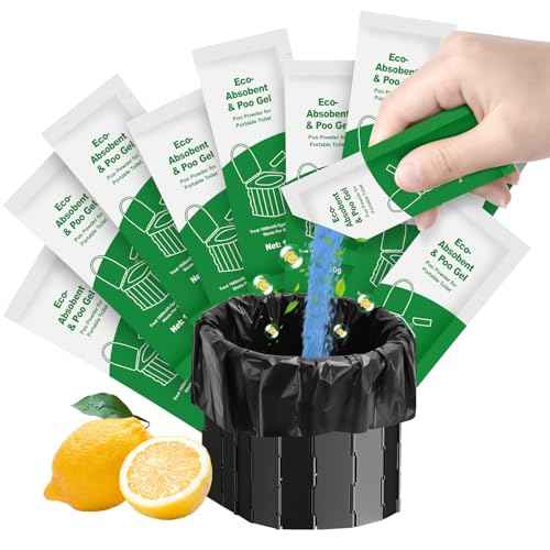 Portable Toilet Gel Camp Toilet Gel Portable Poo Gel