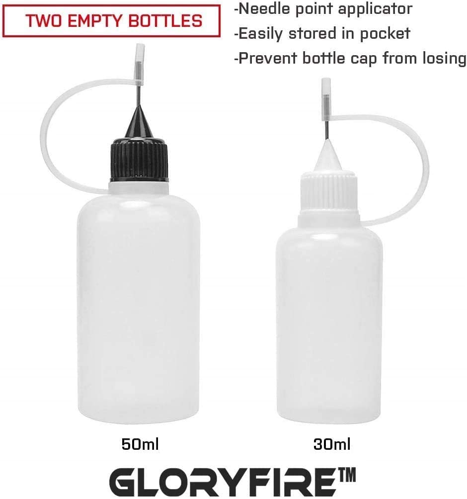 GLORYFIRE Gun Cleaning Kit Universal for Guns, Gun Brushes for Pistol, Handgun, Shotgun, Elite Brass Rods and Wire Rope, Hunting Gear Gun Accessories for Men(Brass Jags Set)