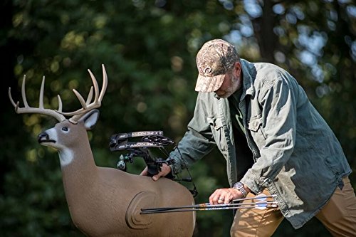 Field Logic Big Shooter Buck 3D Archery Target with Replaceable Insert Core, Brown