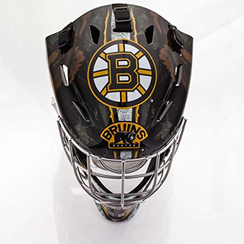 Franklin Sports Team Licensed NHL Hockey Goalie Face Mask - Goalie Mask for Kids Street Hockey - Youth NHL Team Street Hockey Masks