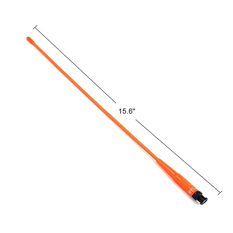 Dual Band 15.6in Antenna for ICOM, Uniden - 2.15dBi (2m) / 2.5dBi (70cm) - BNC Twist-Lock, 20W