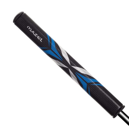 MAZEL Ultra-light Golf Putter Grip for Men - 2.0 Advanced Surface Texture Non-slip Golf Grip,Great Comfortable Feel and More Consistent Stroke. (Black Blue)