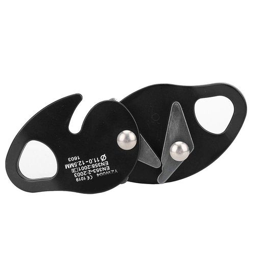 ETAINGYEUN Climbing Descender Rope Grab Gear for Mountaineering Rock Climbing