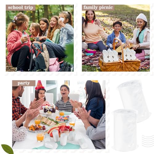 Vemkyrio Packable Camp Toilet Tissue 12 Rolls - Soft Travel Toilet Paper for Camping Hiking Outdoors