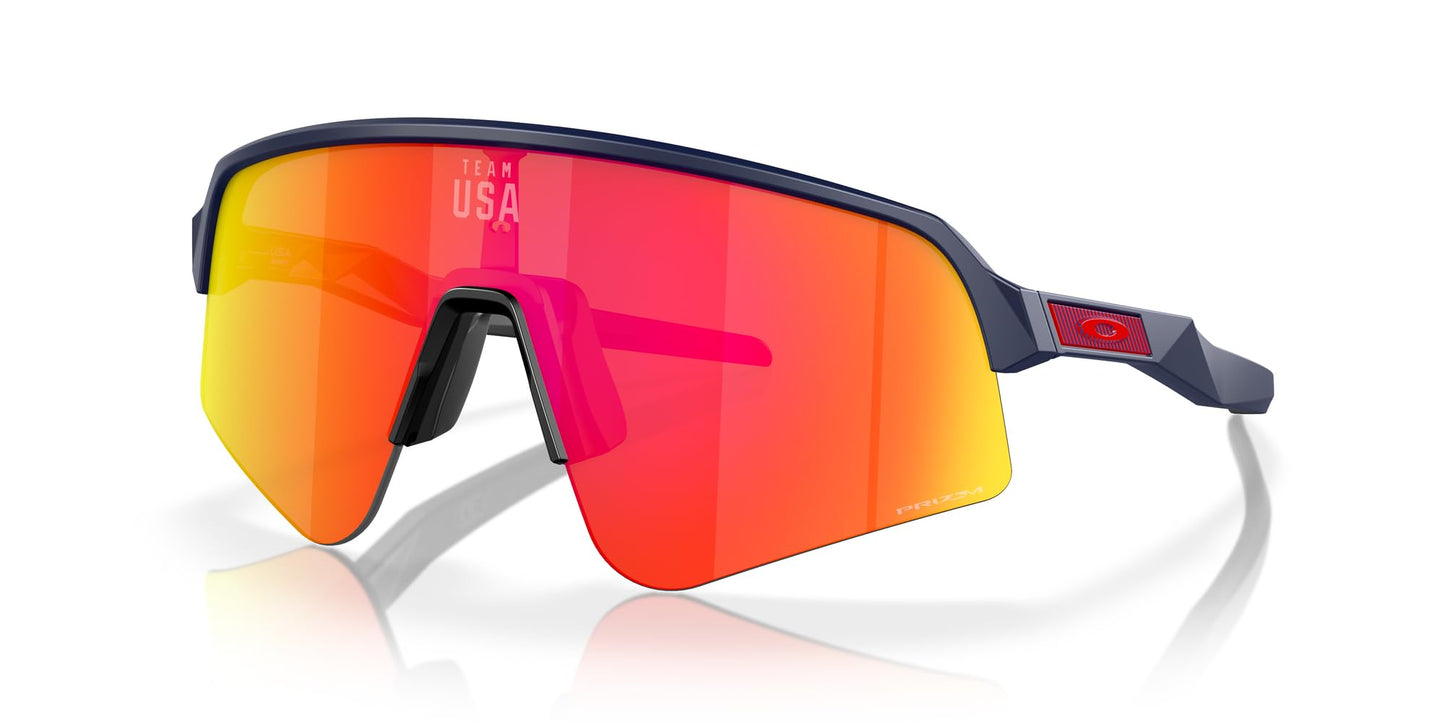 Oakley Man Sunglasses Matte Navy Frame, Prizm Ruby Lenses, 0MM