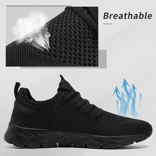 Lightweight Breathable Mesh Running Sneakers for Women - Athletic Walking Shoes