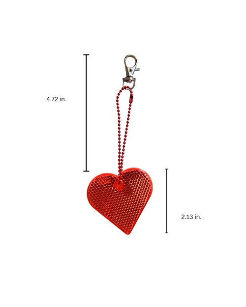 BVIZIBLE Safety Reflector: Heart