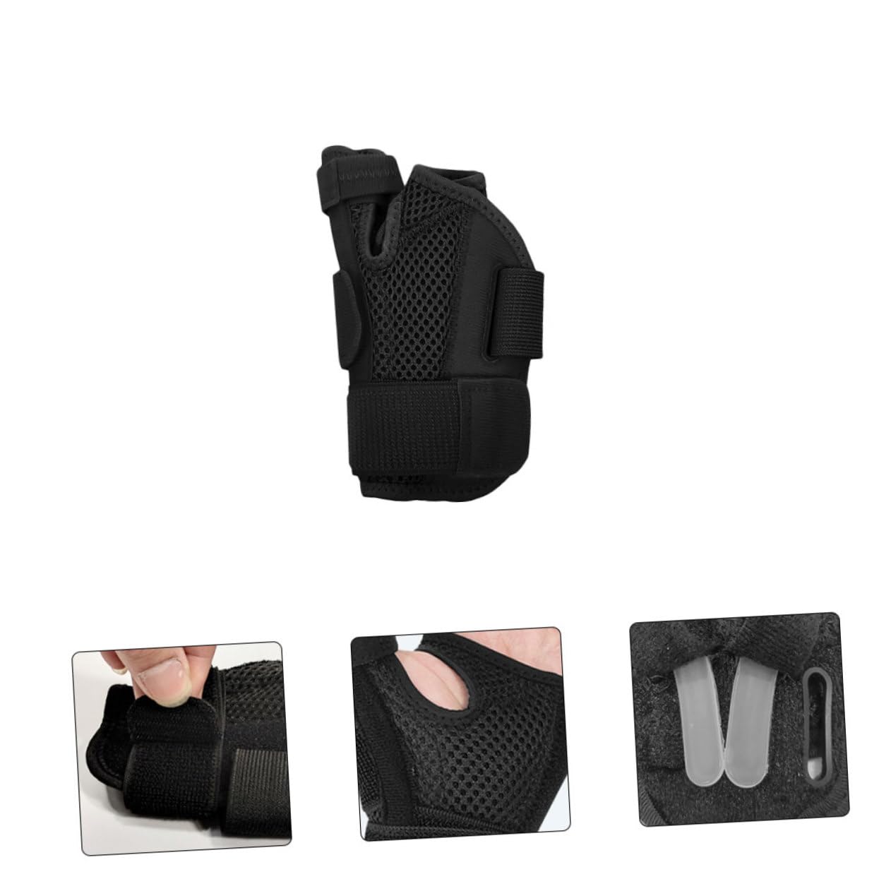 Ipetboom Sports Thumb Stabilizer and Elastic Wrist Wrap for Fitness and Basketball Breathable Finger Support for Injury and Performance Unisex Design for Comfortable Use