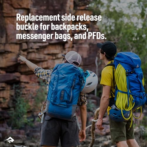 20mm Side Release Buckle 3-Pack for Outdoor Gear Repair - Field Replacement