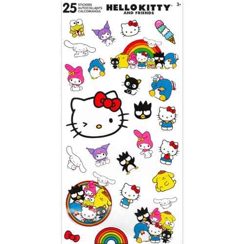 SANRIO Hello Kitty and Friends Towel Set - Bundle with 6 Hello Kitty Microfiber Bath Towels Plus More Pool, Beach and Bathroom Set