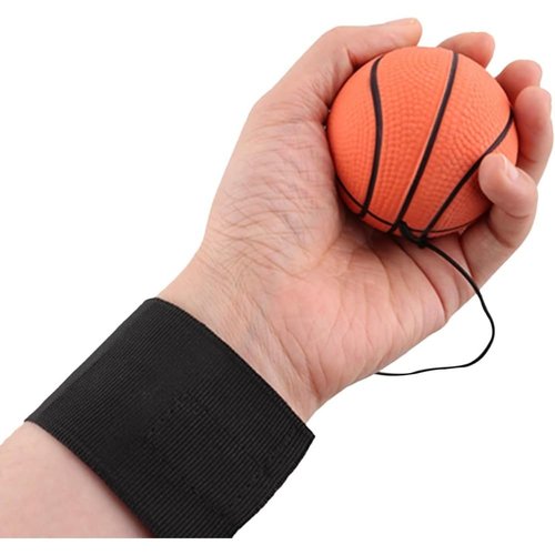 TypoGrove Reaction Training Ball with Adjustable Wrist Strap - High-Elasticity Rubber Basketball Trainer for Agility Drills and Reflex Exercises, Elastic String Sports Equipment for Athletes