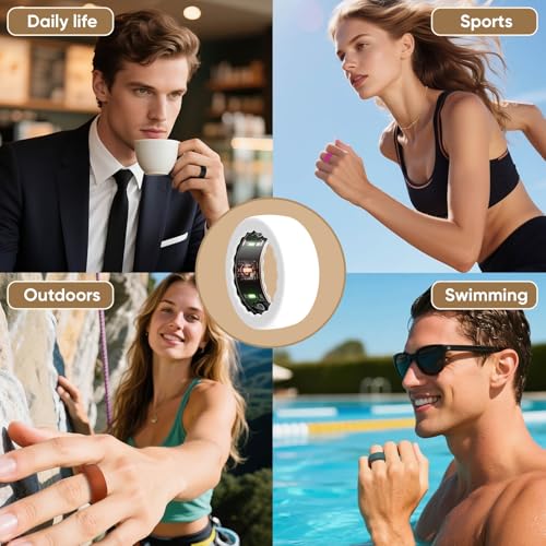 15 Pack Ultra-Thin Silicone Ring Covers for Oura Ring Gen 4/3 - Multiple Colors