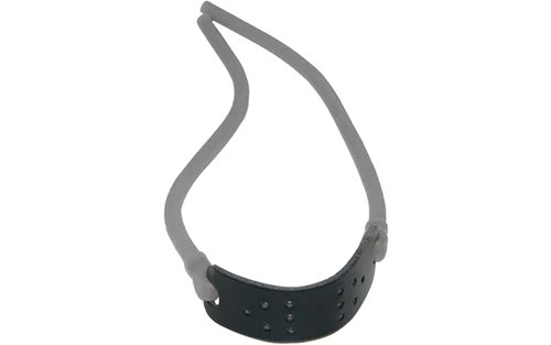 Barnett Power Band, Standard Rubber Elastic Slingshot Replacement Band with Pouch, Grey Elastic