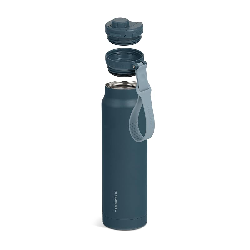 Dometic 42 oz Insulated Chug Bottle Ocean, Vacuum-Insulated Stainless Steel