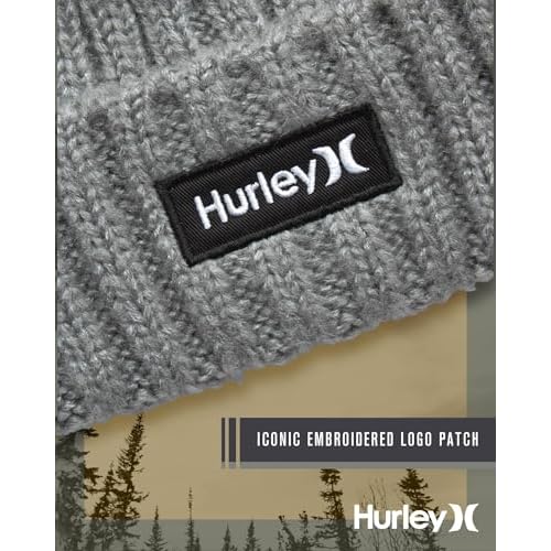 Hurley Men¡¯s Winter Hat ? Eagle Flats Cuffed Beanie