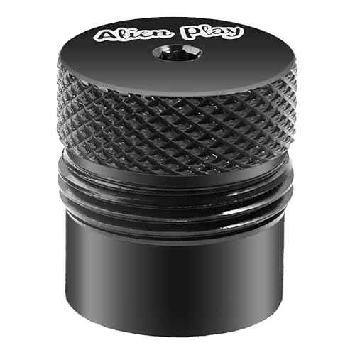 Stainless Steel Fast Cap Adapter for CO2 Quick Changes Compatible with Byrna LE, SD, EP, LE, HD, XL (Black)