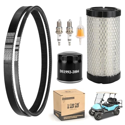 Golf Cart Tune Up Kit & Drive Belt for Club Car Precedent 2004-Up