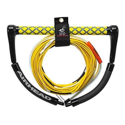 AIRHEAD Dyneema Flat Line Wakeboard Rope, 4 Sections, 70-Feet, Multiple Colors Available