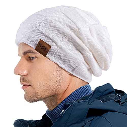 REDESS Beanie Hat for Men and Women Winter Warm Hats Knit Slouchy Thick Skull Cap