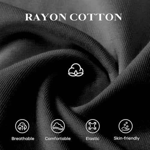 2 Pieces Chemo Headwear for Women, Soft Cancer Headwear Elastic Cancer Hat for Hair Loss