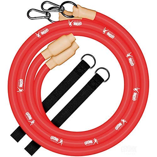 Gronk Fitness Inertia Wave Edition | Dynamic Rubber Battle Ropes Alternative for Home and Gym | Maximize Calorie Burn | Revolutionary Fitness Equipment for Abs and Full Body Workout | Get Results