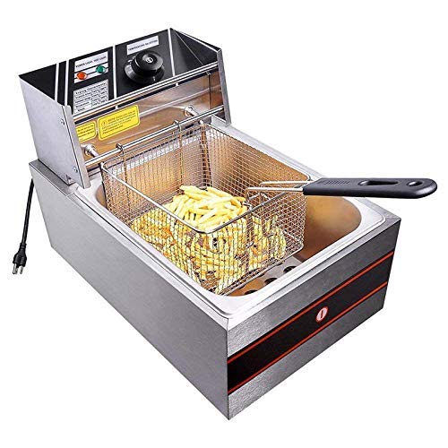 Stainless Steel Square Fry Basket with Foldable Detachable Handle, 8-Inch (21 cm) - Food Grade, Rust-Resistant