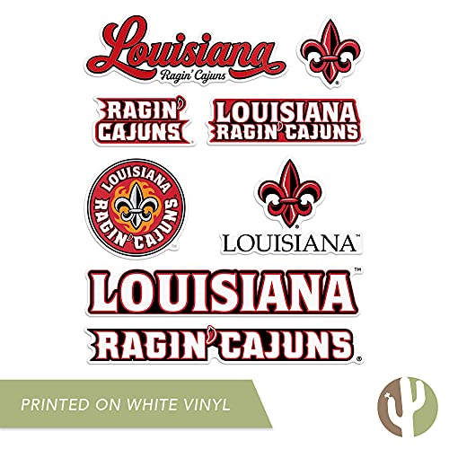 Louisiana Ragin' Cajuns Vinyl Decal - College Team Spirit Sticker