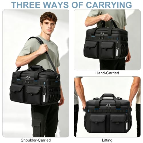 Large Insulated Collapsible Cooler Bag 48 Can Capacity with Leakproof Design