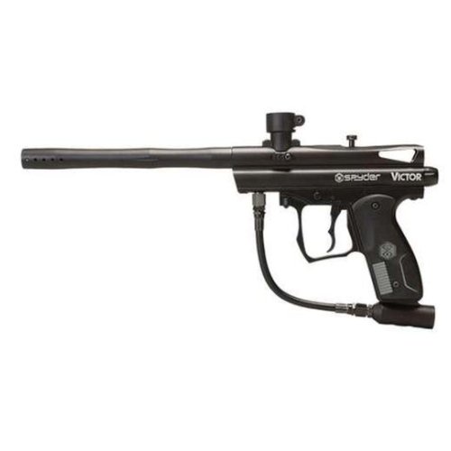 Spyder Victor Paintball Marker Power Bundle with Goggle, CO2 Tank, Hopper and Cleaning Rod