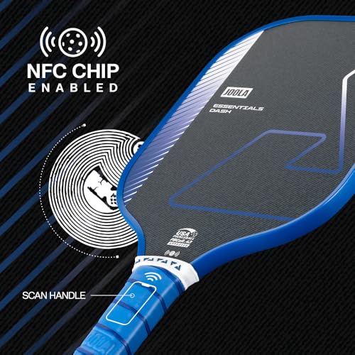 Lightweight Pickleball Paddle with Fiberglass Surface & Spin Control