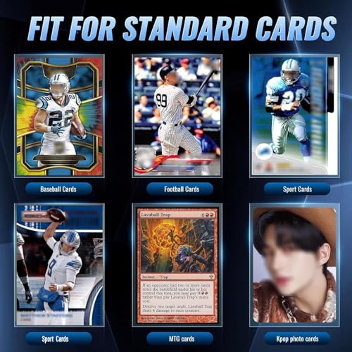 5000 Pack Clear Card Sleeves for Trading Cards, Baseball & Sports Collectibles