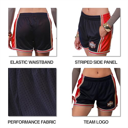 Women’s NBA Basketball Shorts - Indiana Fever Team Color, Large