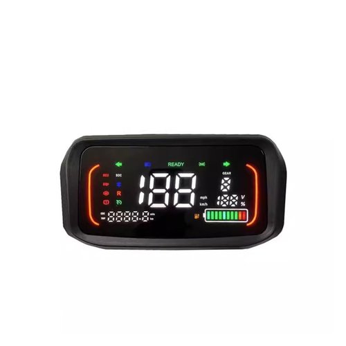 Bolisila N7 Colorful LCD Display 48V 60V 72V 96V Lithium Battery Moto Dashboard Instrument One-LIN for Far-Driver Controller(84V Li-ion Battery)