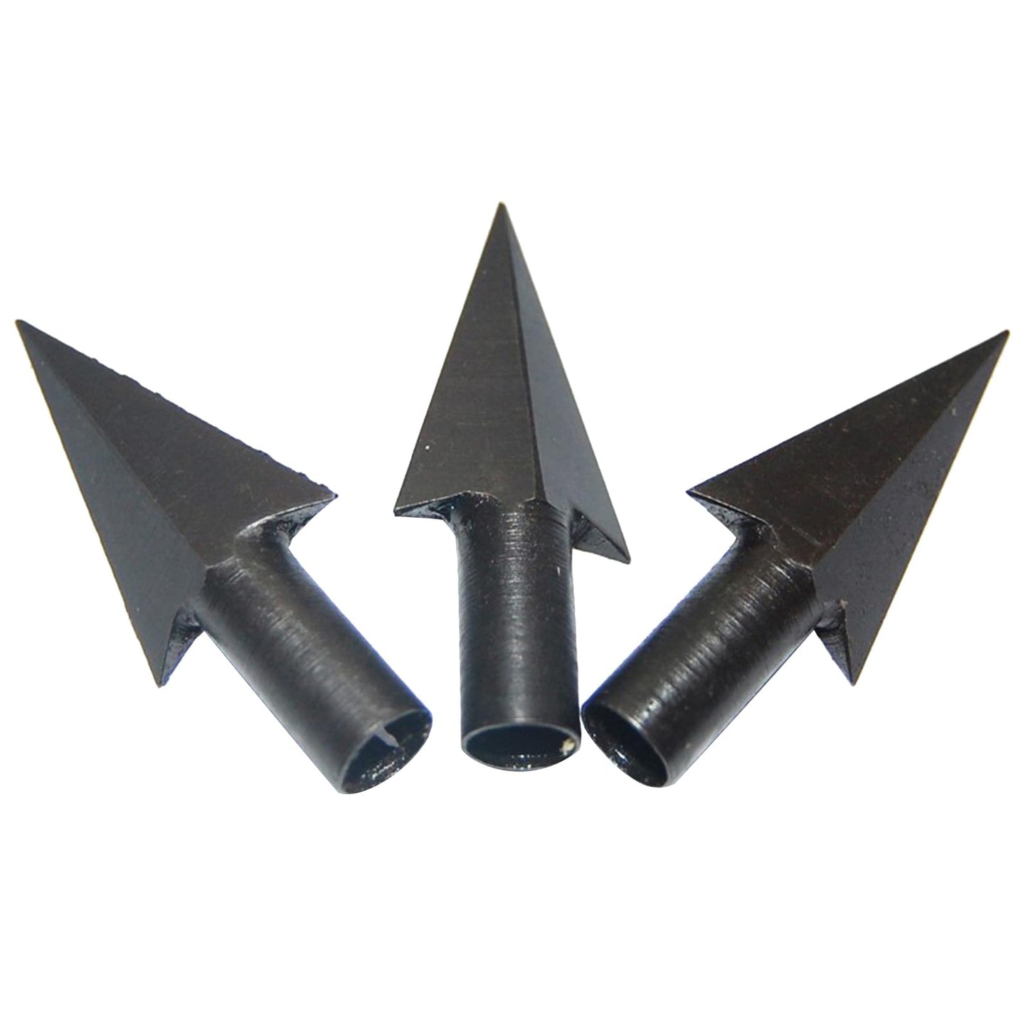 Kangnice 6Pcs Tip Broadheads Traditional Metal Archerys Arrowheads Head Point Tip for Wood and