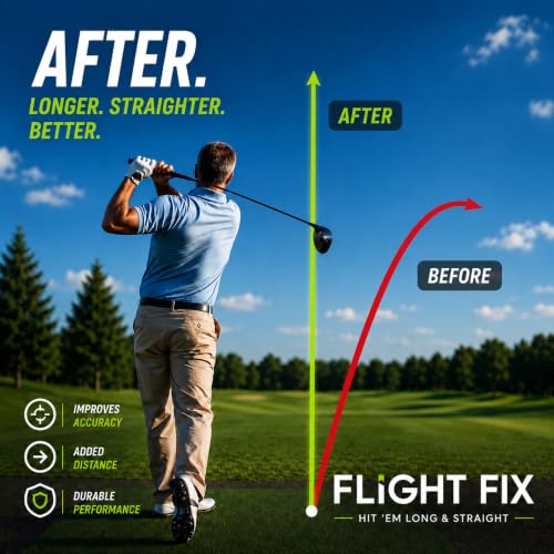 Anti-Slice Golf Ball Coating for Straighter Shots - Red