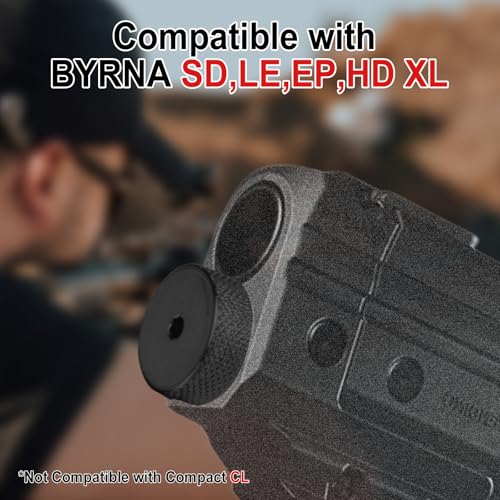 CO₂ Adapter for BYRNA LE/SD/EP/HD/XL - Quick Replace Cylinder Fitting - Black