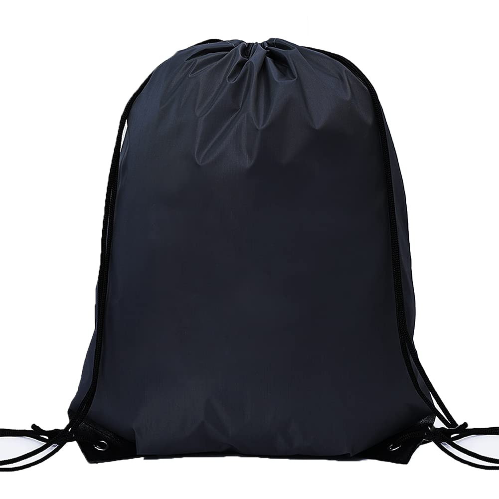 50 Pcs Drawstring Bags Bulk, Polyester Draw String Bags, Gym Sports Cinch Bag Drawstring Backpack for Women Men, 10 Colors
