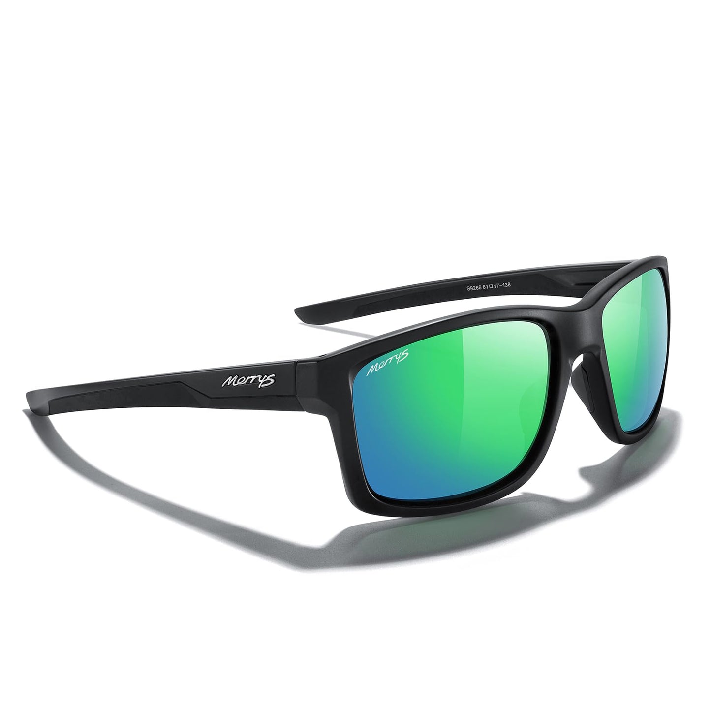 MERRY'S Sports Polarized Sunglasses For Men Women Cycling Running Driving Golf Fishing UV400 Protection S9266
