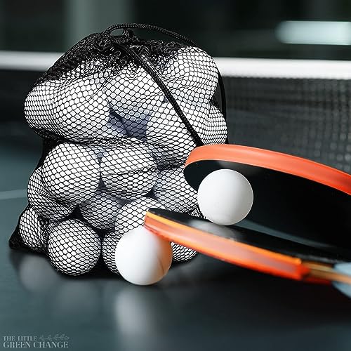 10 Pcs Small Mesh Drawstring Bags - Black, 11.8 x 7.48 Inches, Polyester, S Size