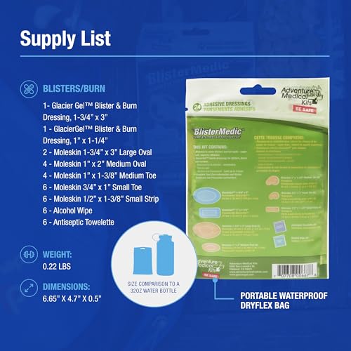 First Aid Blister Medic Kit Pack of 2 - Emergency Medical Supplies