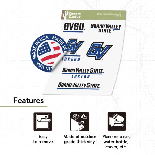 GVSU Lakers Vinyl Sticker Decal - University Campus Spirit