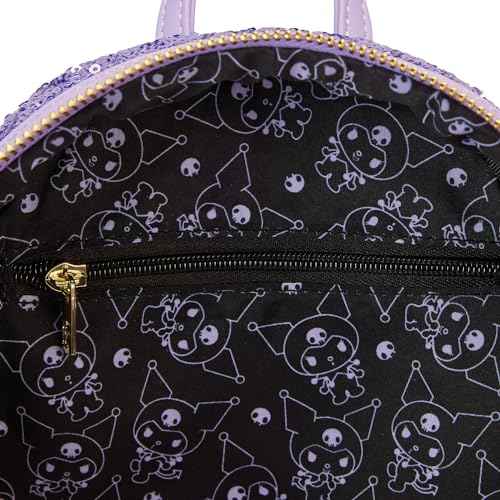 Loungefly Sanrio Sequin Kuromi Mini Backpack